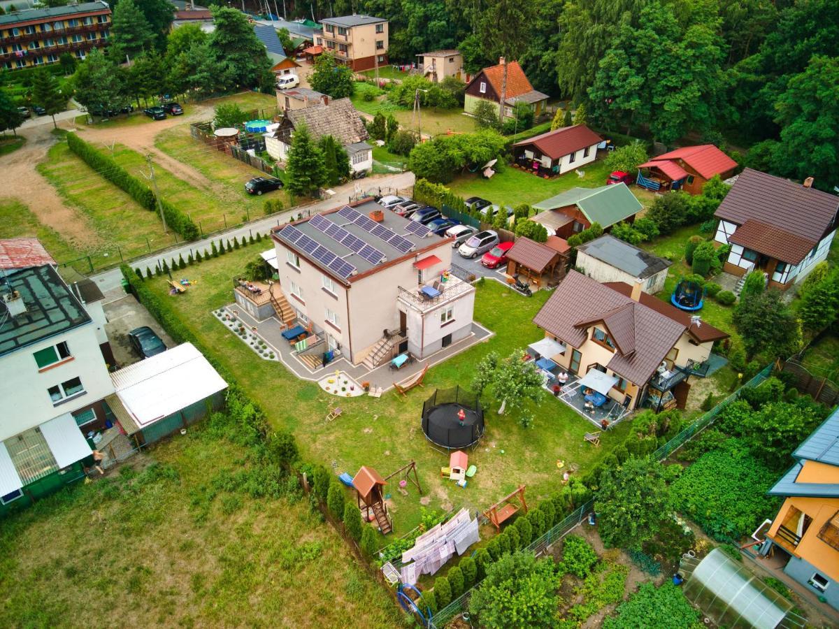 Pokoje Zacisze Lesne สเตกนา ภายนอก รูปภาพ